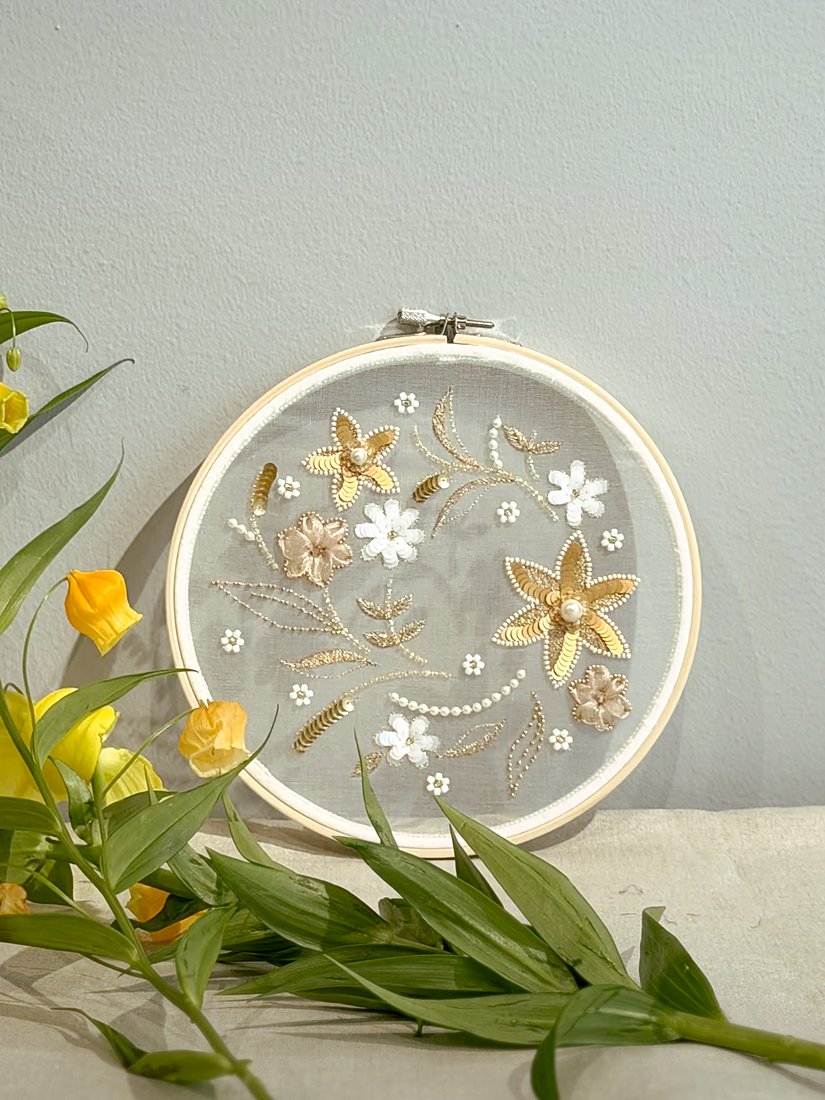 リュネビル刺繍のフープ
